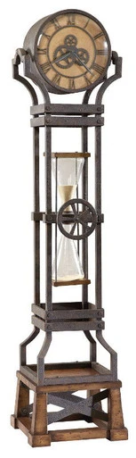 Hourglass Floor Clock 615-074