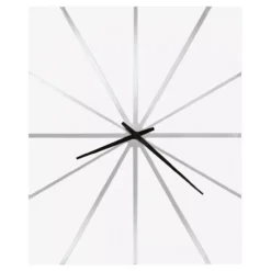 Howard Miller 625616 Zander Wall Clock - Gloss White