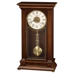 Howard Miller 635169 Stafford Mantel Clock - Cherry Bordeaux