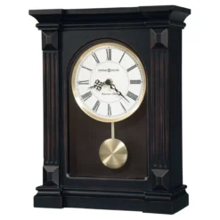Howard Miller 635187 Mia Mantel Clock - Worn Black