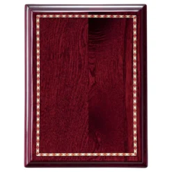 Howard Miller 655118 Comm Plaque IV Wall Clock - Rosewood