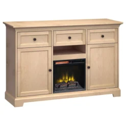 Howard Miller FT63B 63" TV Fireplace Tall