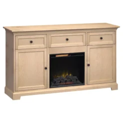 Howard Miller FT72B 72" TV Fireplace Tall