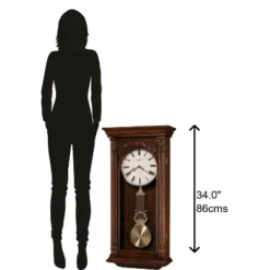 Howard Miller 625352 Howard Miller Greer Wall Clock 625352 Hampton Cherry