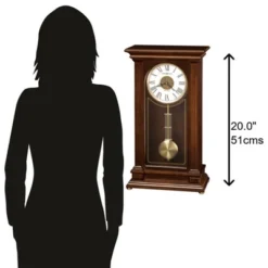 Howard Miller 635169 Howard Miller Stafford Mantel Clock 635169 Cherry Bordeaux