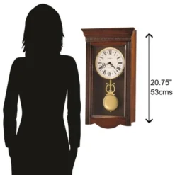 Howard Miller 620154 Howard Miller Eastmont Wall Clock 620154 Windsor Cherry
