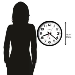 Howard Miller 625205 Howard Miller Accuwave Wall Ii Wall Clock 625205 Plastic