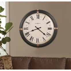 Howard Miller 625498 Howard Miller Atwater Wall Clock 625498 Metal