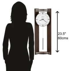 Howard Miller 625695 Howard Miller Deco Wall Clock 625695 Black Coffee