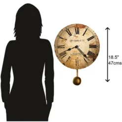 Howard Miller 620257 Howard Miller J.H. Gould And Co. Ii Wall Clock 620257