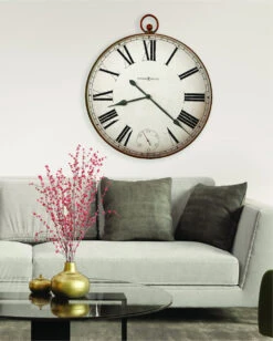 37"H Gallery Pocket Watch II Wall Clock Aged Red -Howard Miller Shop deb71d3b 6946 49f2 8ebd c10bb0739491