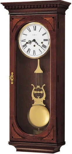 34"H Lewis Wall Clock Windsor Cherry