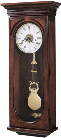 36"H Earnest Wall Clock Hampton Cherry